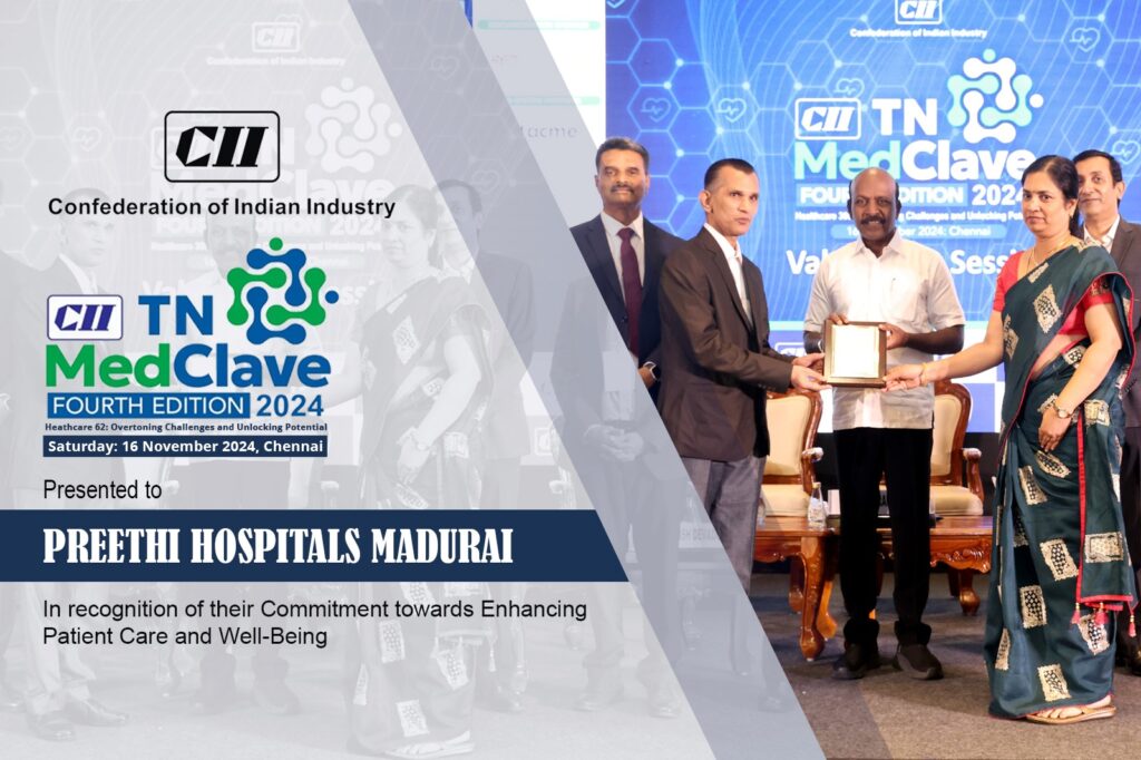 AWARDED FOR THE "COMMITMENT TOWARDS ENHANCING PATIENT CARE & WELL BEING"