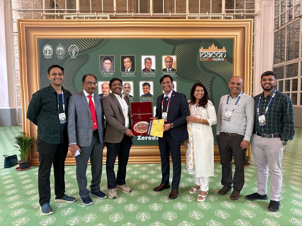 SILVER JUBILEE ORATION AWARD-2024 (The Indian Orthopaedic Association) at a National Conference held in Bangalore