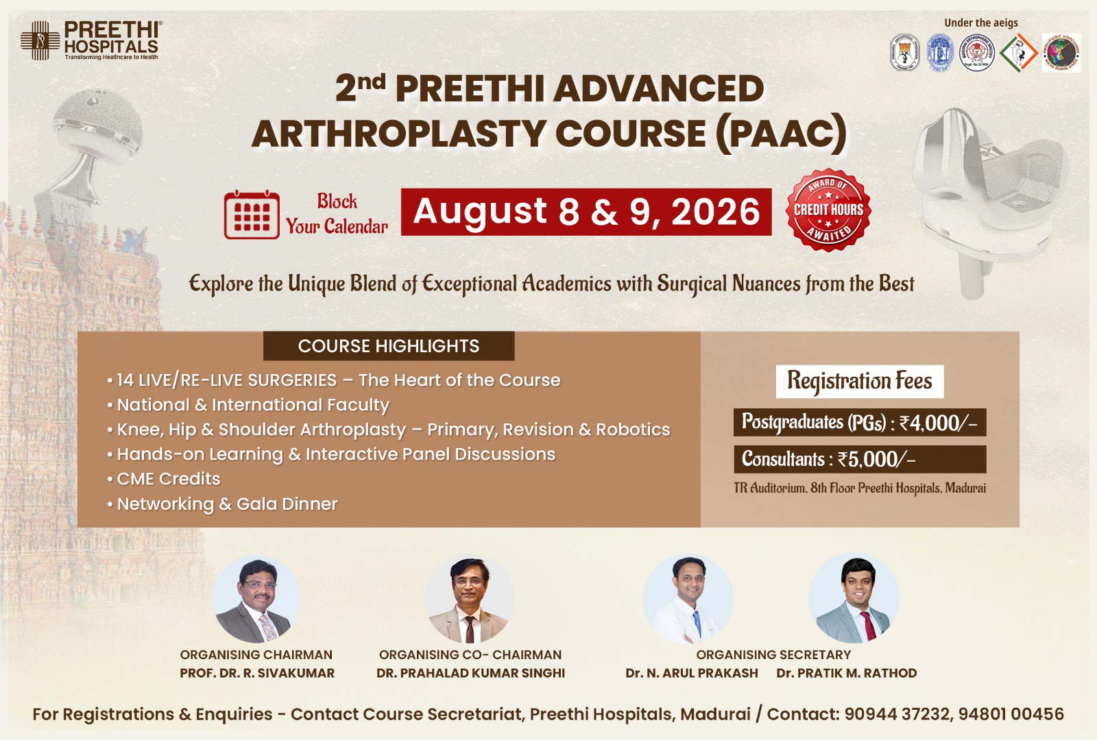 2nd-Preethi-Advanced-Arthroplasty-Course-(PAAC)-2026